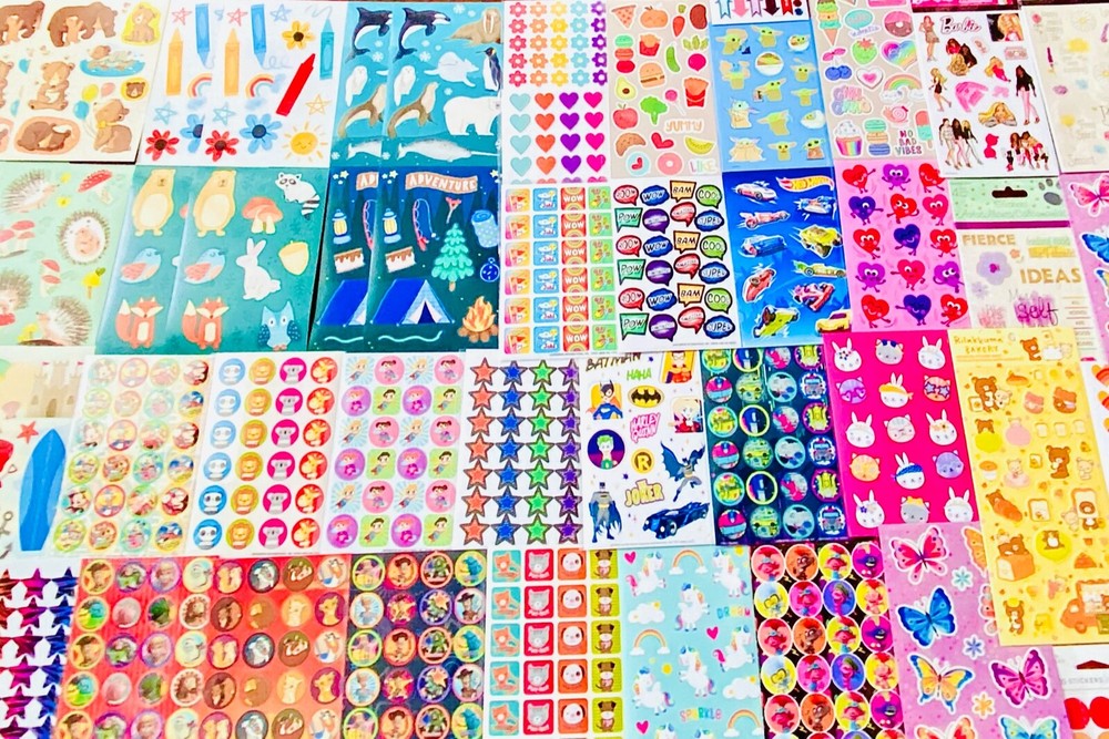 1099-Piece Sticker Mega Kit for Planners Scrapbooks Albums DIY Crafts