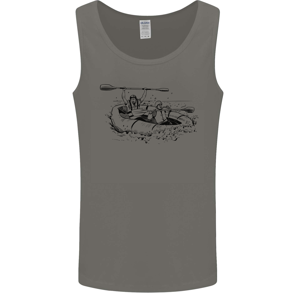 Dinghy Rapids Whitewater Rafting Mens Performance Tank Vest  