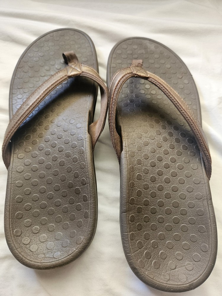 Vionic Tide II Bronze Metallic Sandals GUC Great Condition