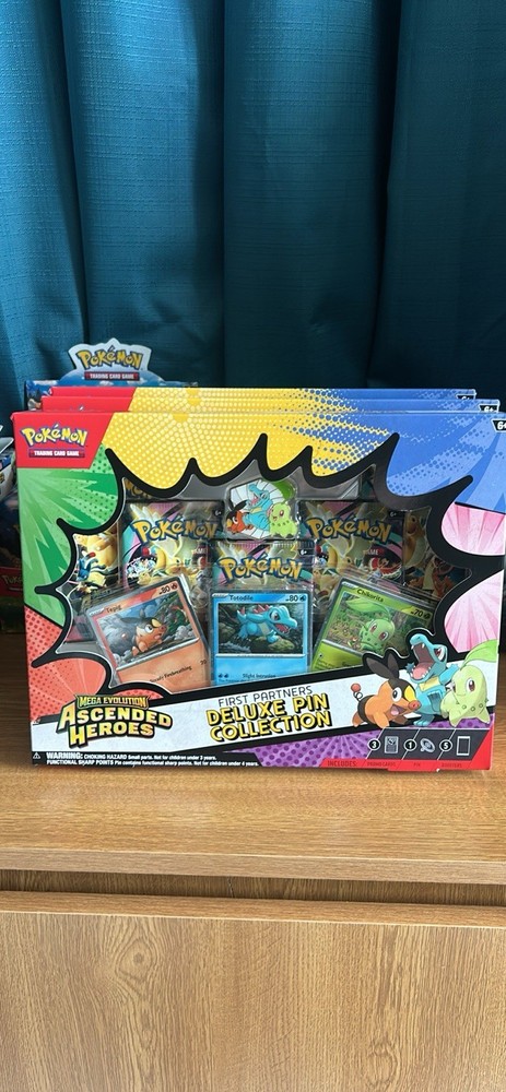 3x Pokémon TCG Ascended Heroes Pin Collection Box BRAND NEW SEALED ✅  $60 EACH