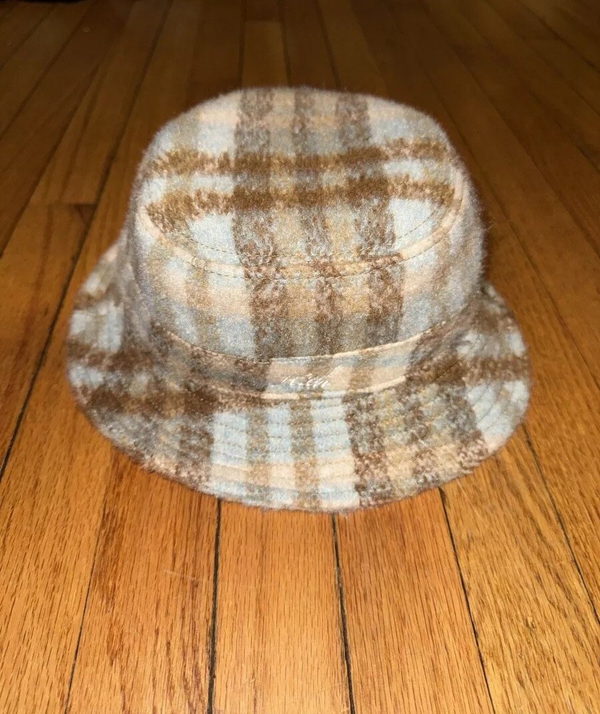 Kith FW22 Plaid Bucket Hat for Men and Women