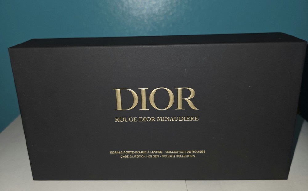 DIOR 2022 LIMITED EDITION ROUGE DIOR MINAUDIERE CLUTCH LIPSTICK COLLECTION