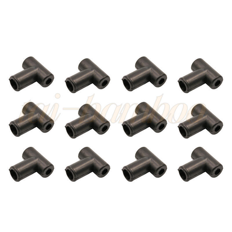 12pk T23425 Fuel Injection Return Line T-Boots Fits John Deere 2120 7720 440 480