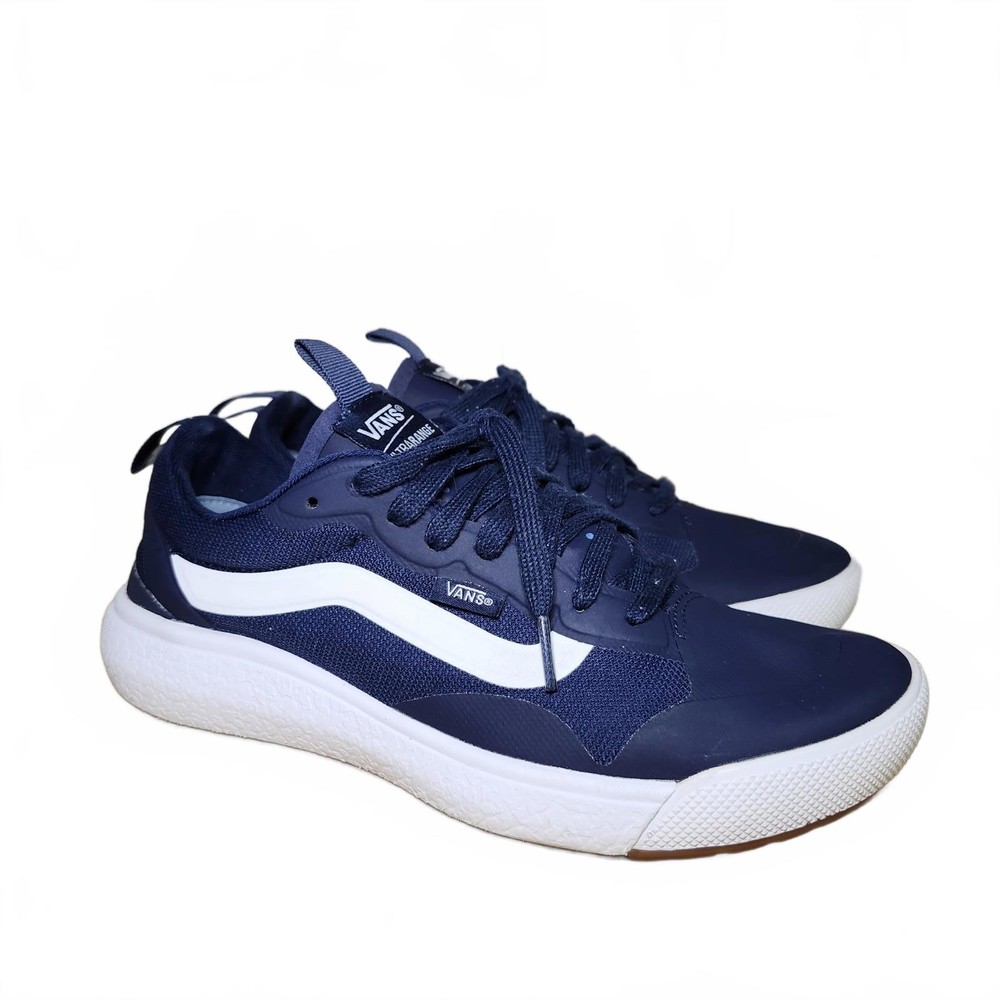 Vans Mens UltraRange Sneakers Navy Blue Size 7 Comfortable Stylish