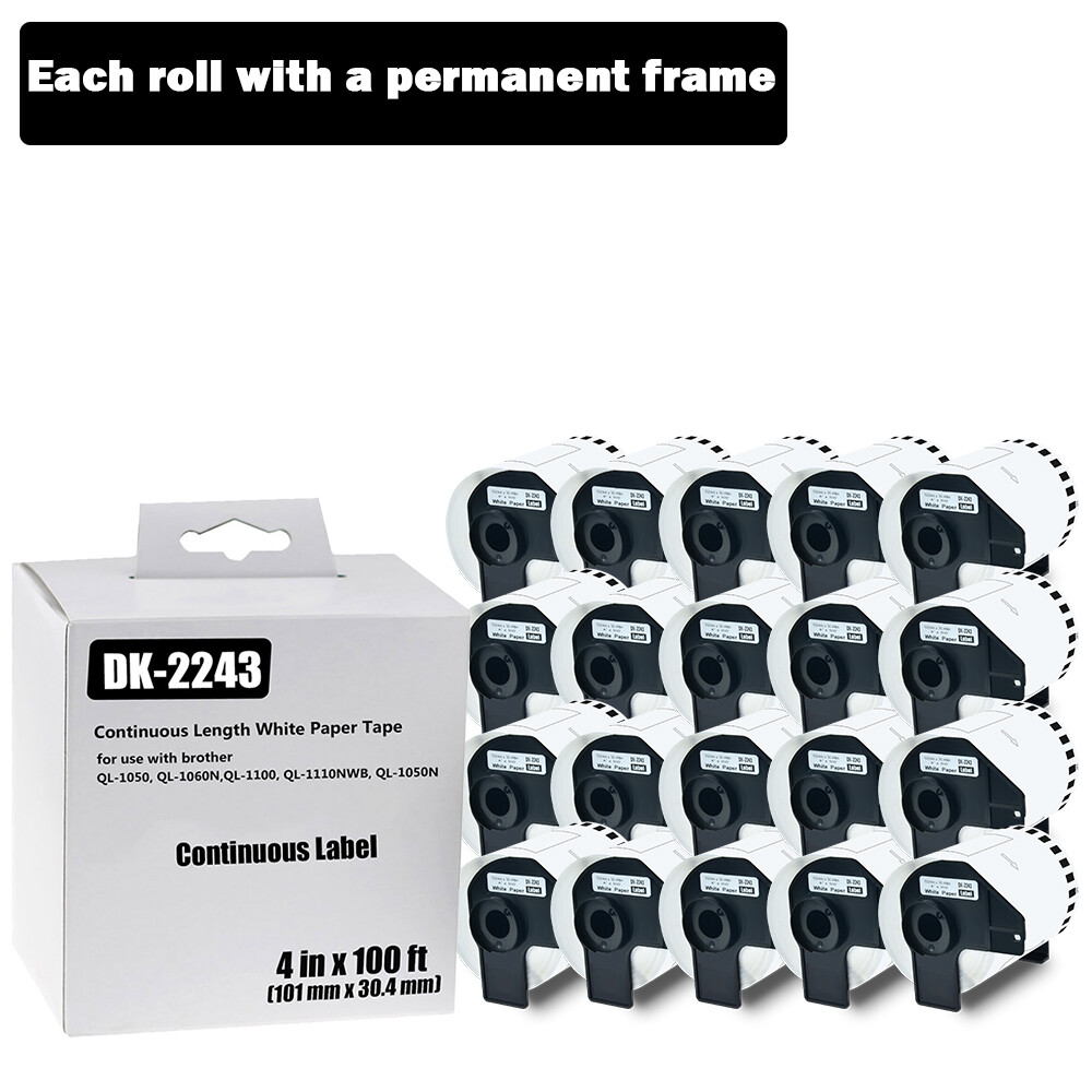 20 Rolls 102mmx30.48m 4
