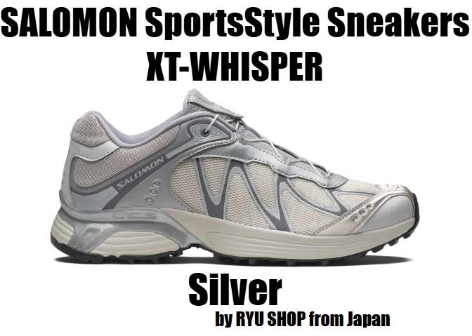 Salomon XT-Whisper Sneakers in Ftw Silver Lunar Rock Silver Cloud