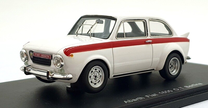Spark 1/43 Scale S1309 - Abarth Fiat 1600 OT Berlina - White