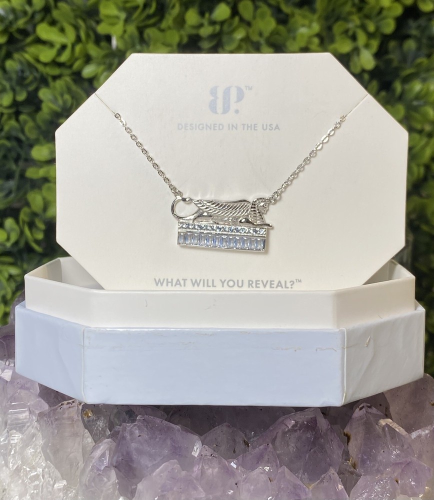 Bomb Party Necklace RBP2645 “The Golden Sphinx” Original Collection 🩵🩵