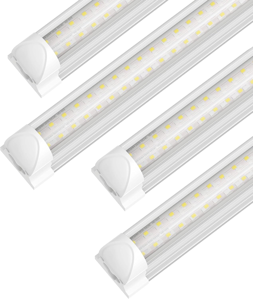 4 Pack Led Shop Lights,40W 5000LM 5000K 4FT LED Shop Light Ultra-Bright Energy-S