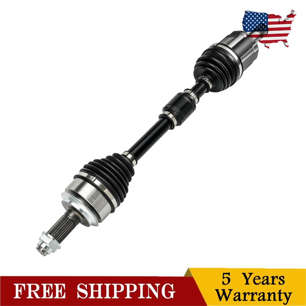 With Axle Nut Front Left CV Axle Shaft Assembly For 2014-2015 Honda Civic 1.8L