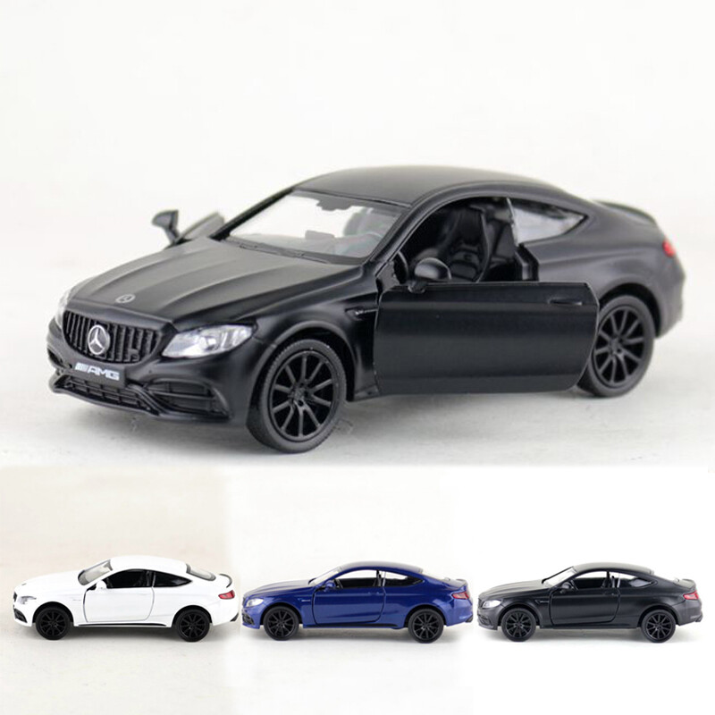 1/36 Scale C63 S AMG Diecast Metal Toy Car for Kids Boys Gift
