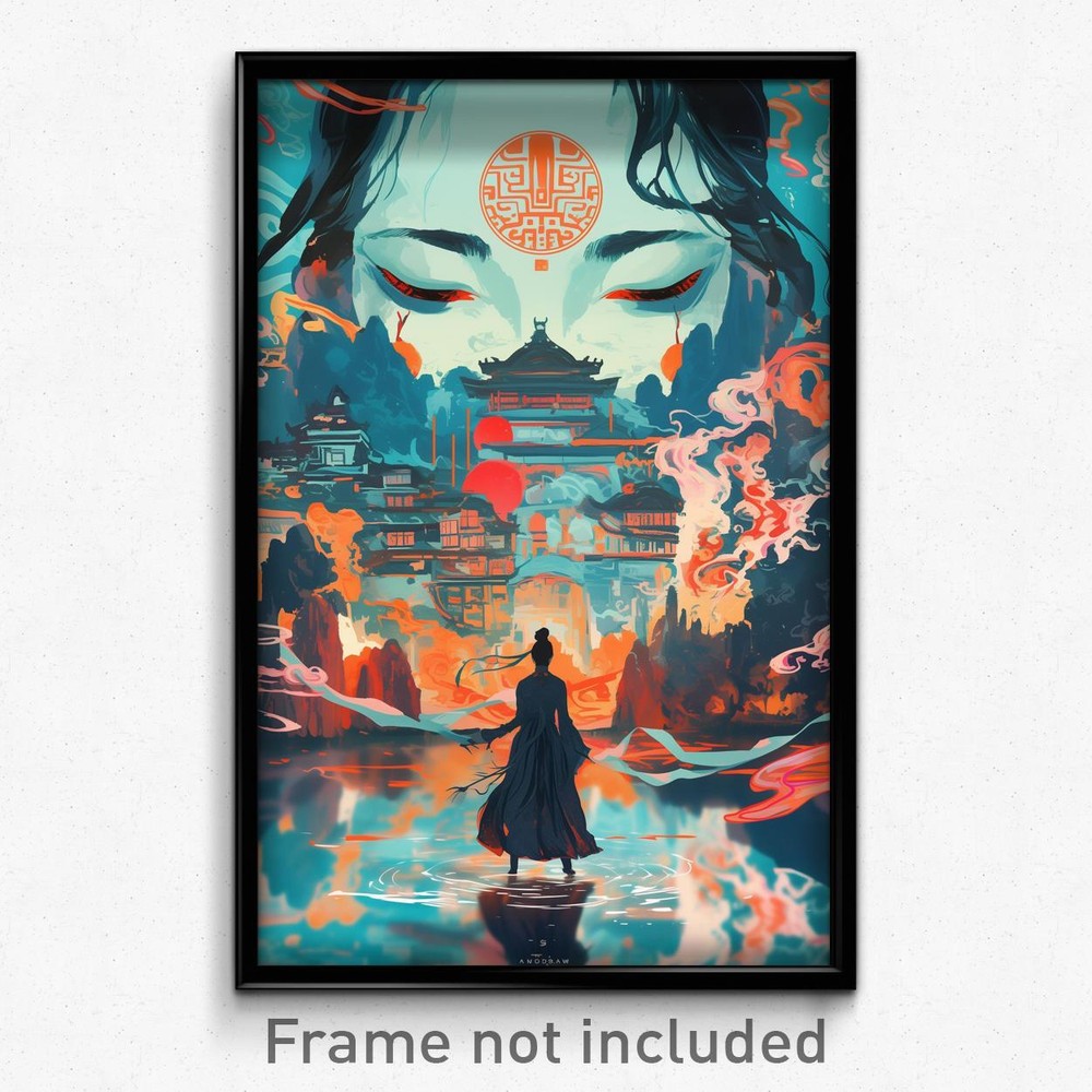 Retro Vietnamese Film Art Print - Plastic Cabin Movie Poster