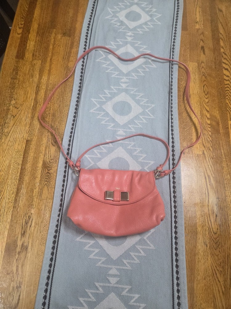 chloe crossbody bag Coral Color