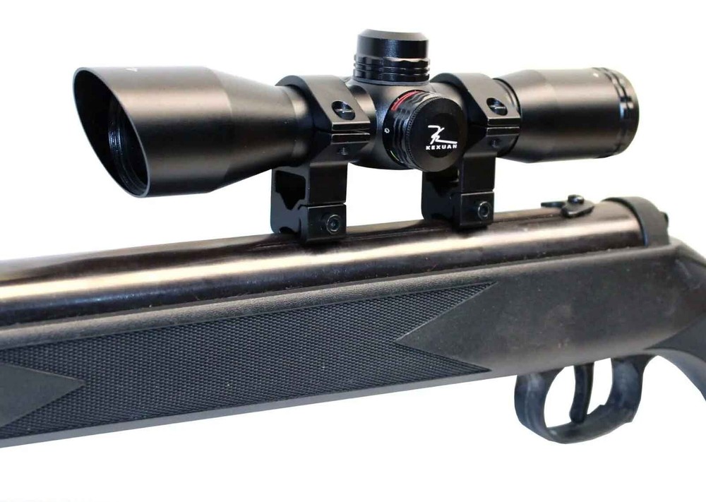 Hunter 4X32 Sight Scope for Air Rifle Dovetail Rail Style Mount aluminum red gre