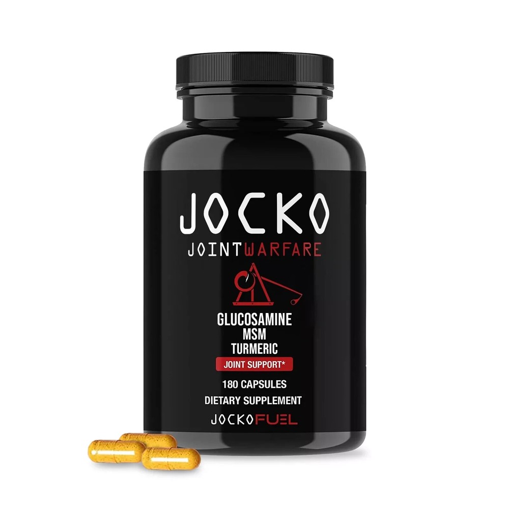 Jocko Fuel Joint Support Supplement - Glucosamine MSM for Joint Pain, Mobilit...