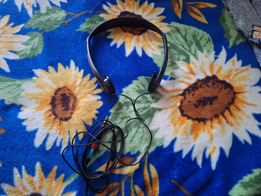 SONY MDR-007 Black Walkman Sport Portable Headphones Tested Fully Working