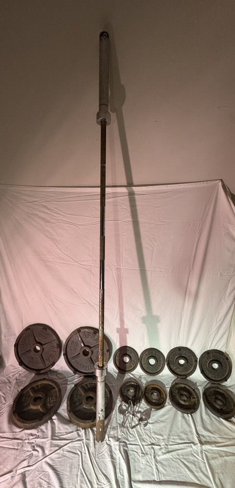 Fitness Gear 200lbs Olympic Weight Set