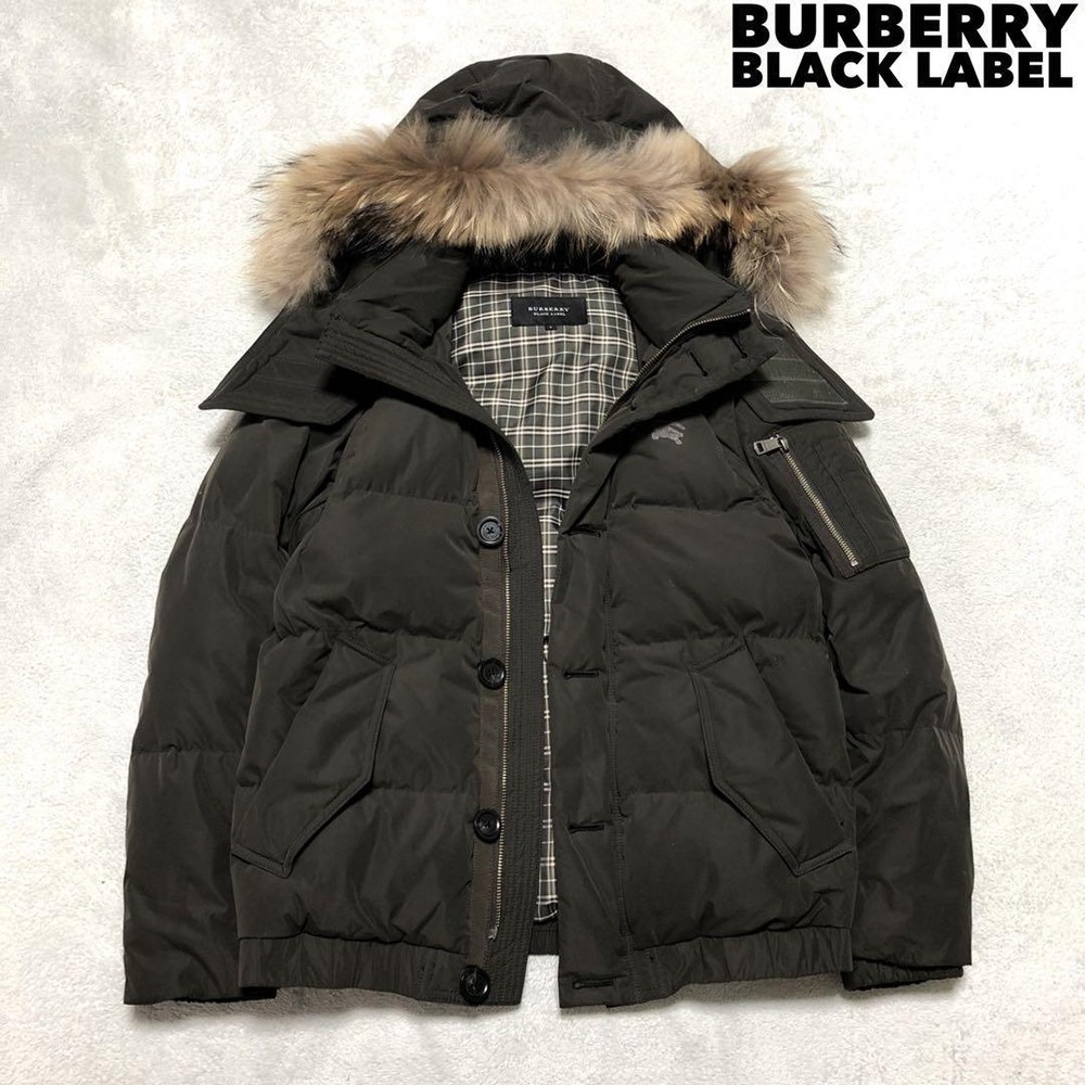 Burberry Black Label Military Down Jacket Docking 3way F/S from Japan