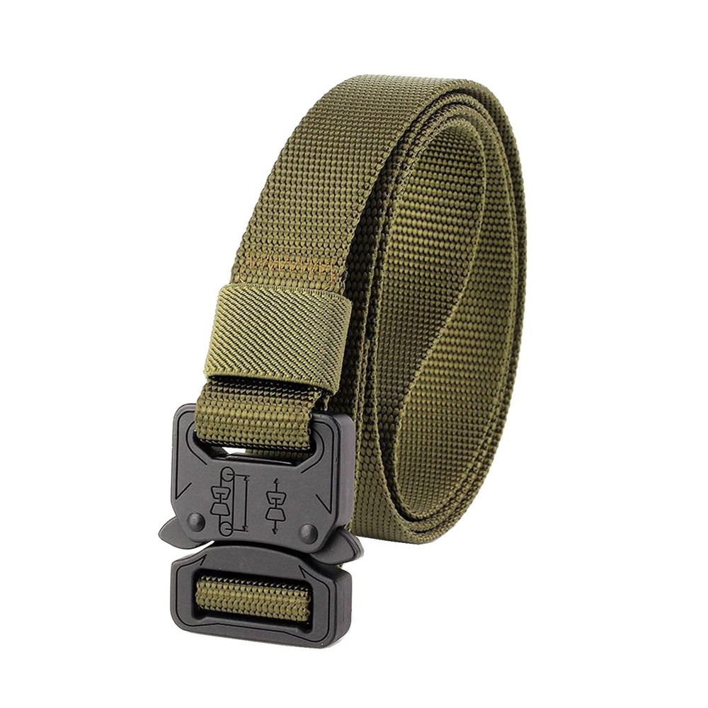 1 Inch Nylon Tactical Belt Quick Release Metal Buckle Heavy Duty Military Spo...