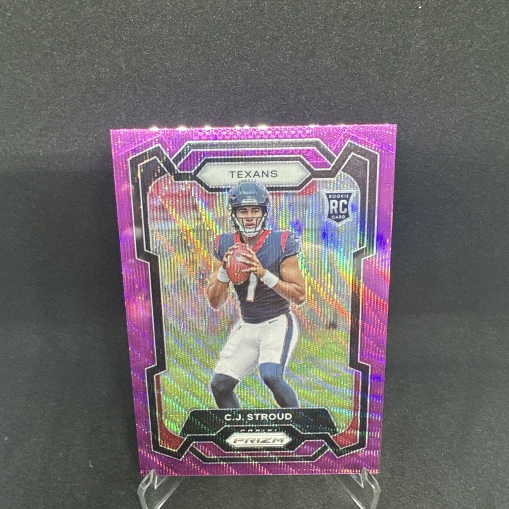2023 Panini Prizm C.J. Stroud Rookie Purple Wave  /99 (RC)🔥