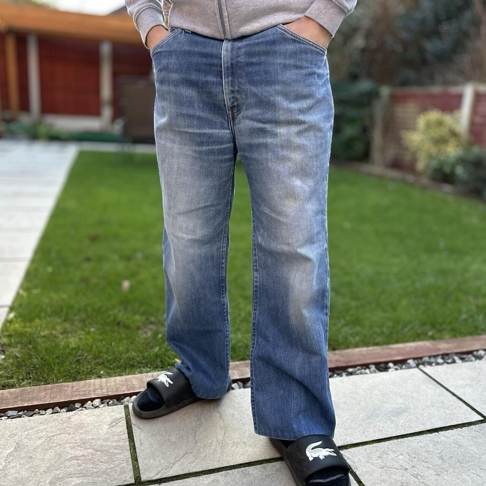 Levi's Denim Jeans Men’s 522 Slim Taper Fit W34 L27 Dark Blue Navy Trousers