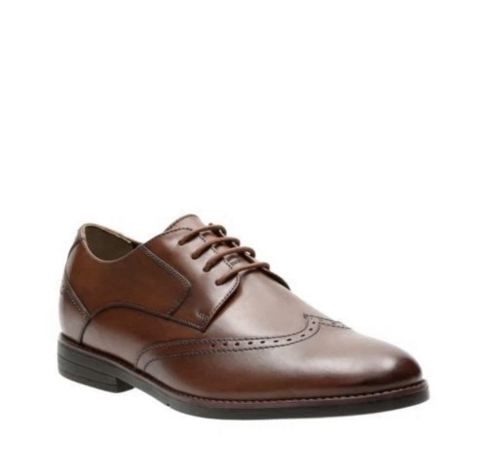 Bostonian Men's Yorkton Wing Oxford Tan Leather Dress Shoes 26125056