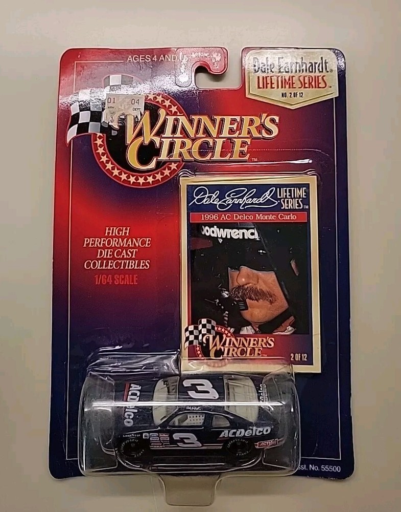 1997 1/64 Scale Dale Earnhardt NASCAR Diecast in Original Packaging