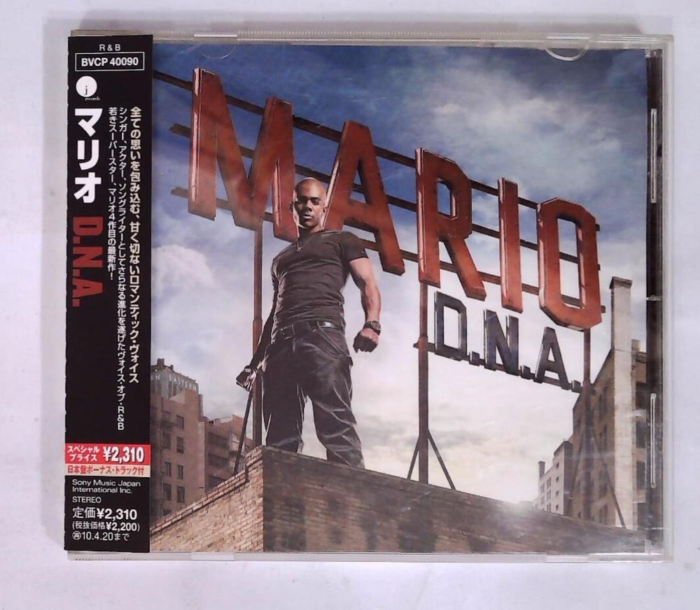 Mario – D.N.A. BVCP 40090 JAPAN CD OBI