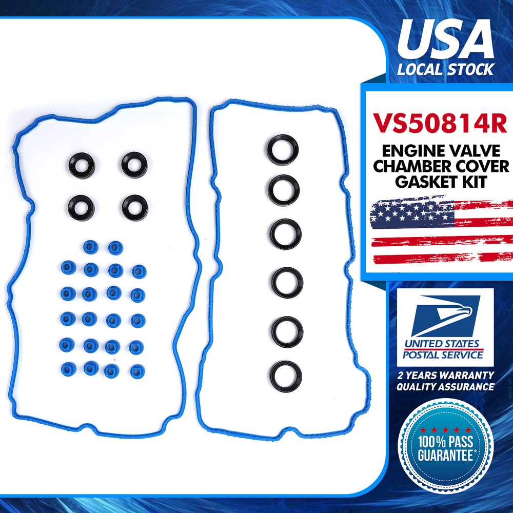 Valve Cover Gasket W/ Grommets Seals for Ford F-150 3.5L TURBO VS50814R Kit