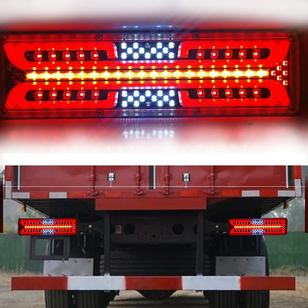 Trailer Rear Brake Signal Light Compatible with Truck UTE Caravan Camper Van