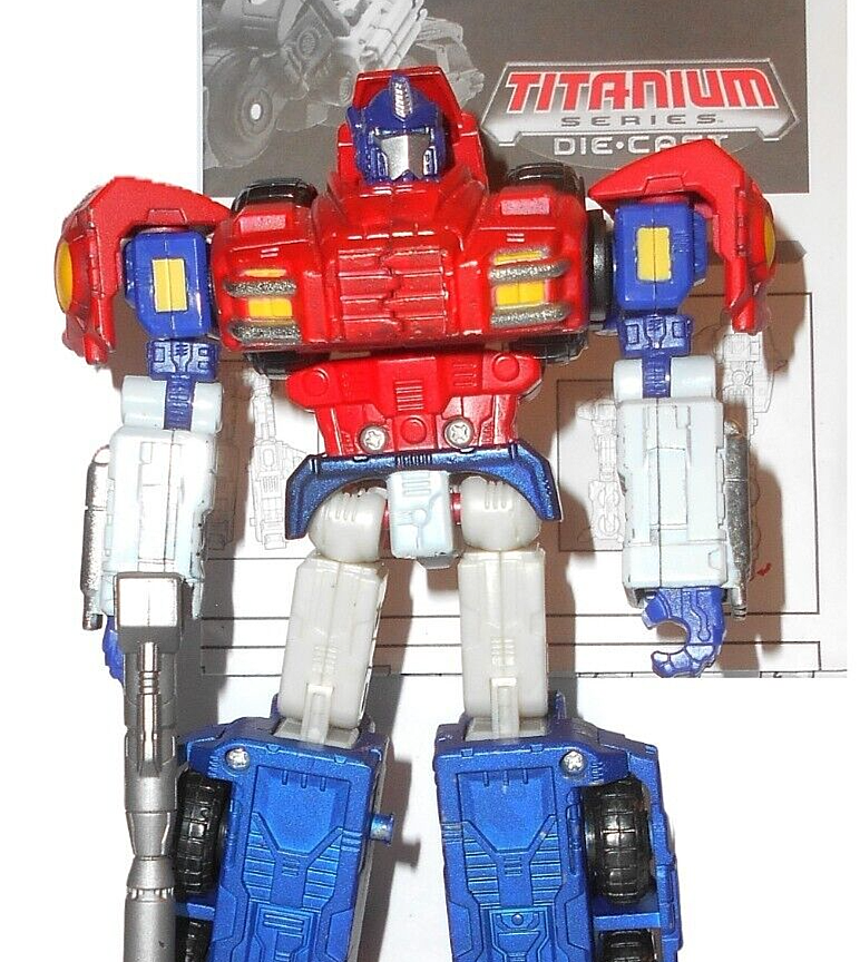 Transformers Titanium War Within Optimus Prime 6-inch die-cast metal figure 2006 complete