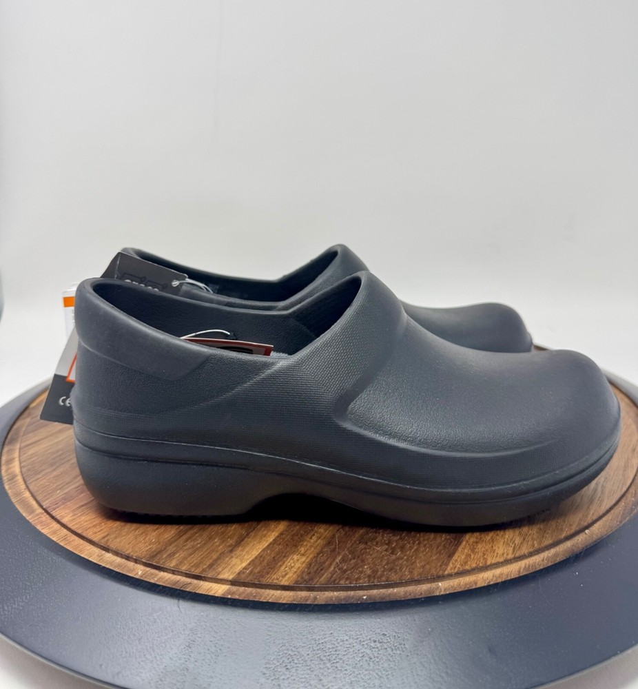 Crocs Neria Pro ll Black Women's Clog Work Nursing Shoe Non-slip Sz 7 NWT