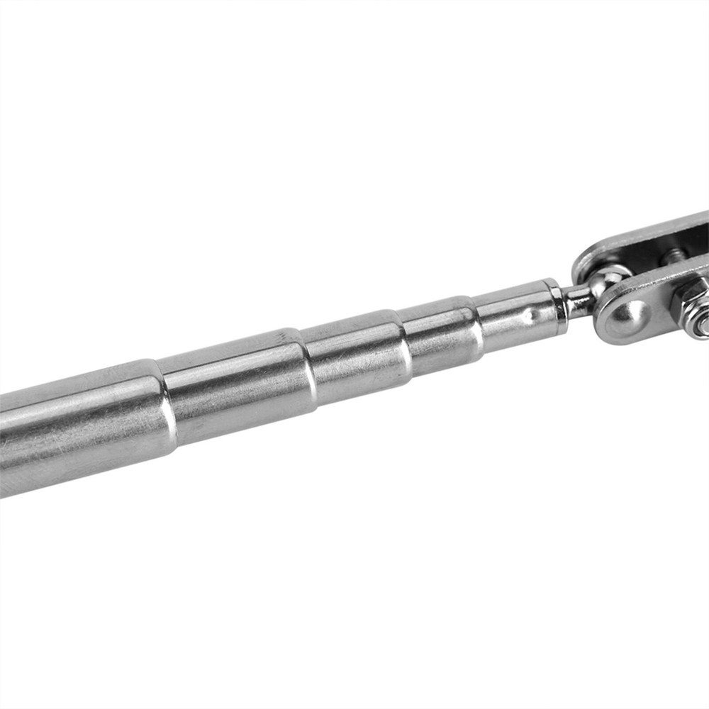 Telescoping LED Lighted Flexible Adjustable Inspection Mirror 360 Degree Swivel