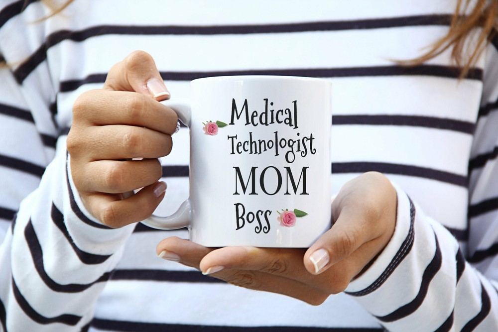 Mothers Day Mug Gift Medical Technologist Mom Boss Coffee Mug Ceramic Mug Gift