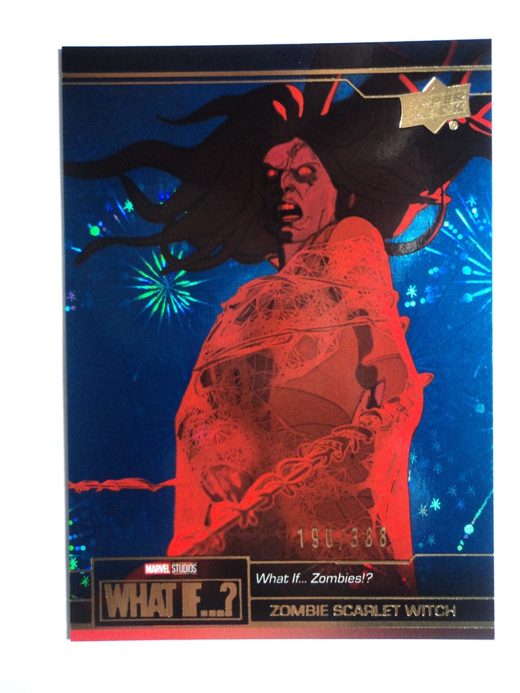 2023 UPPER DECK MARVEL WHAT IF? - POSSIBILITIES BLUE - CARD # 31 ( 190/388 ) ZSW