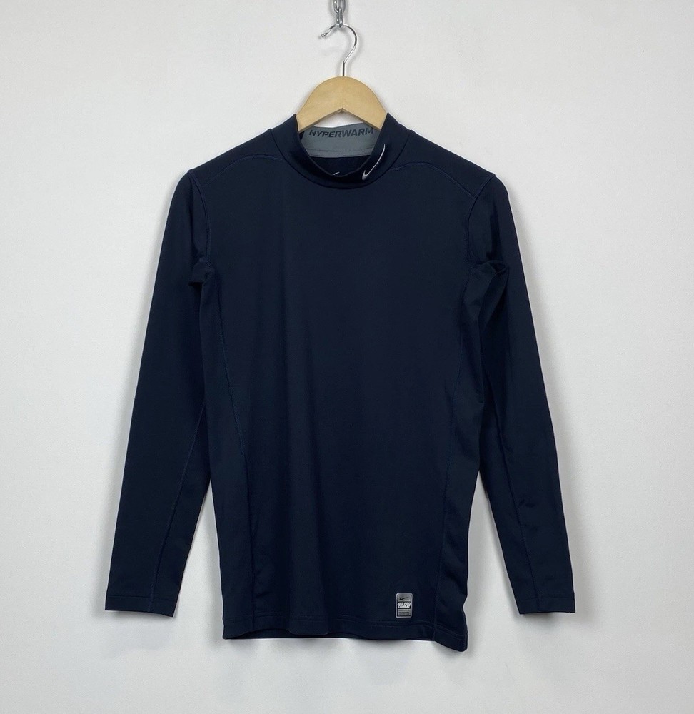 Nike Pro Compression Long Sleeve Rash Guard Top for Men Size M