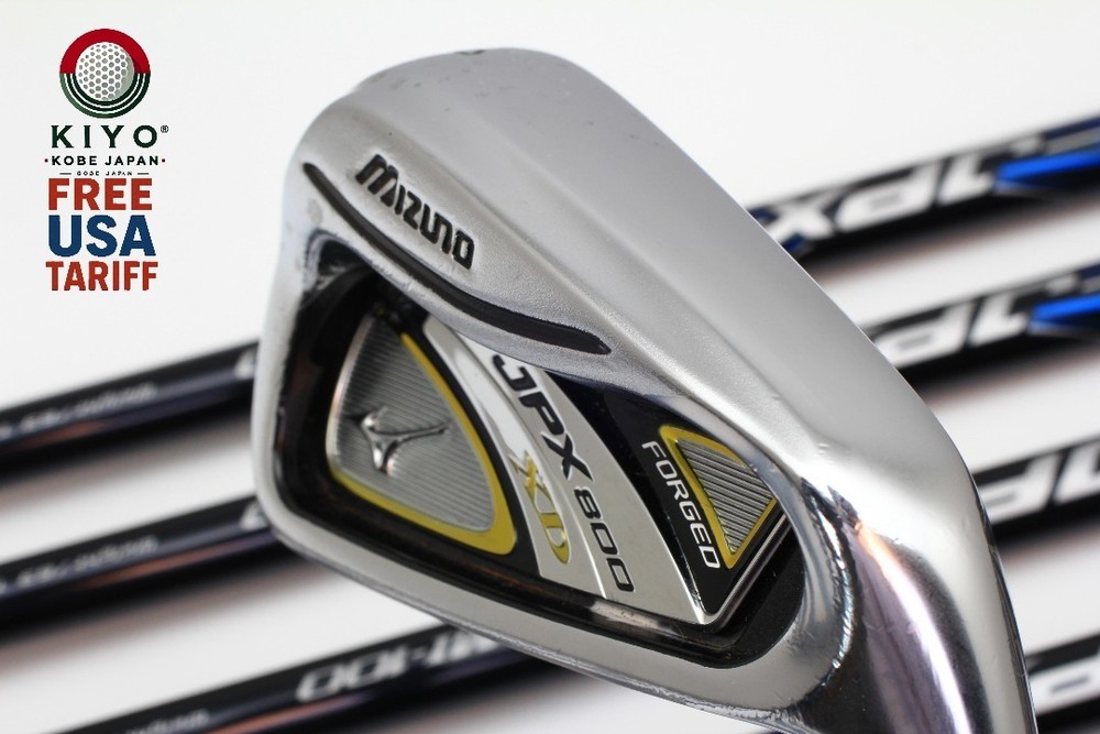 9Pcs MIZUNO JPX 800XD FORGED Irons 4-5-6-7-8-9-PW-GW-SW SR Flex JPX MI-100 RH