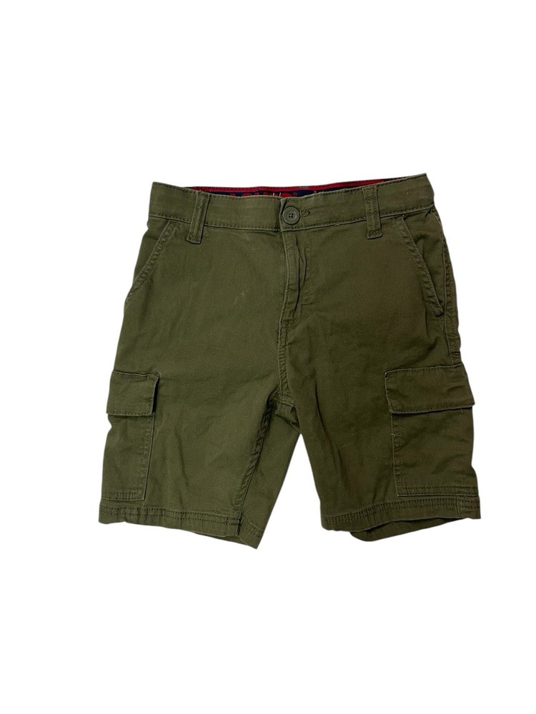 Levi’s Boys Size 10 Sold Olive Green Adjustable Waist Cargo Shorts