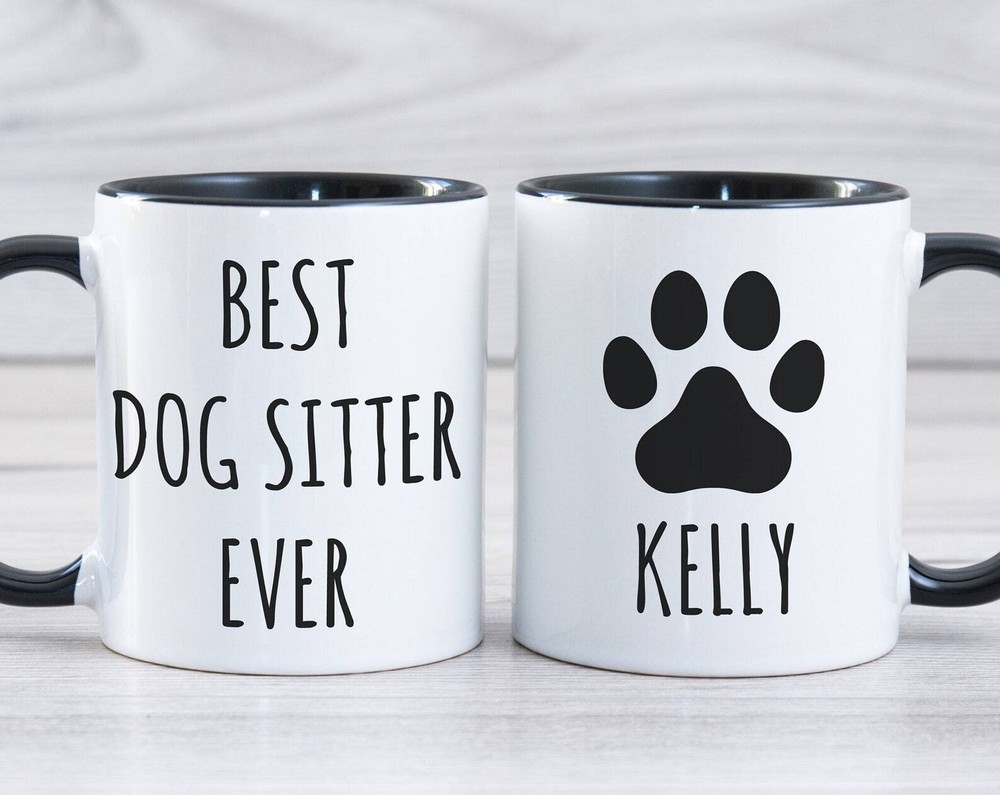 Dog Sitter Gift Personalized Dog Sitter Mug Dog Sitter Coffee Mug Gift For Dog