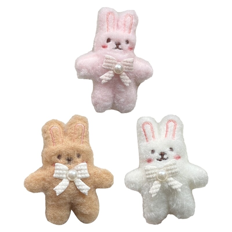 Rabbit Brooch Hairpin Accessory Indivicualized Rabbit Hair Lapel Pins