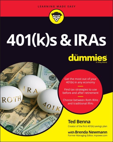 401(k)s & IRAs for Dummies, Paperback by Benna, Ted; Newmann, Brenda (CON), L...