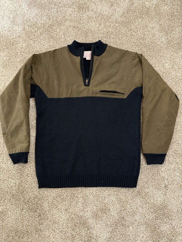 Filson Men's Vintage Waterfowl Sweater Wool Size medium