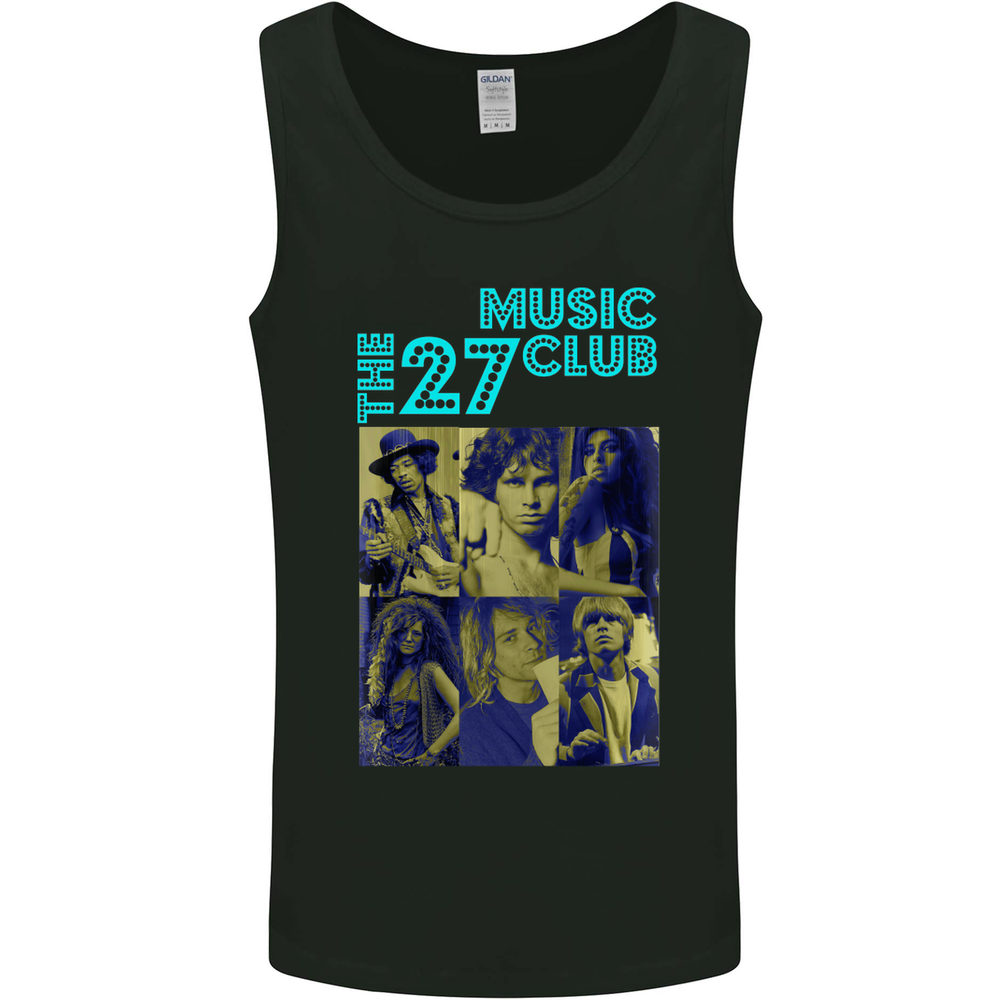 The 27 Music Club Mens Vest Tank Top