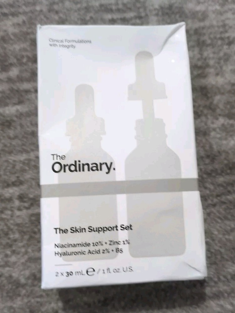 The Ordinary Skin Support Set Niacinamide 10% + Zinc 1% + Hyaluronic Acid 2%+B5