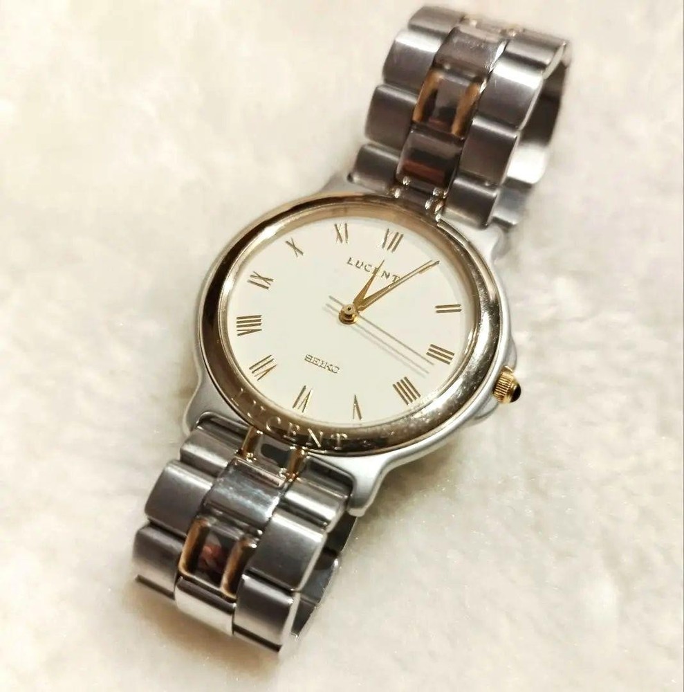 Seiko 5E21-6B70 Men's Stainless Steel Watch