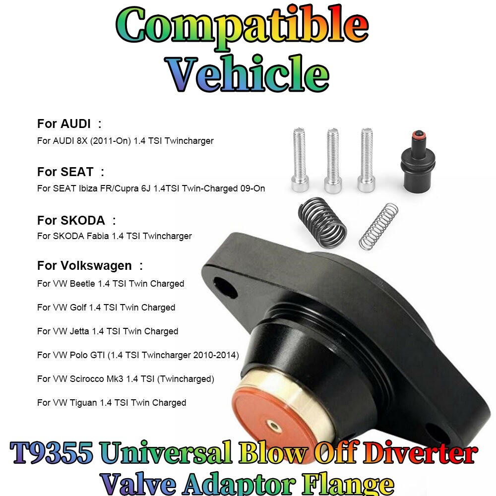 T9355 DV+ Turbo Blow Off Valve Diverter For Skoda Fabia 1.4 TSI Twin Charger