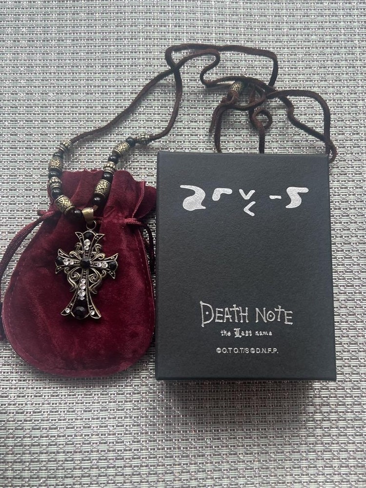 Death Note Movie Replica Pendant Necklace Misa Amane Official Rare Japan ｗ BoX