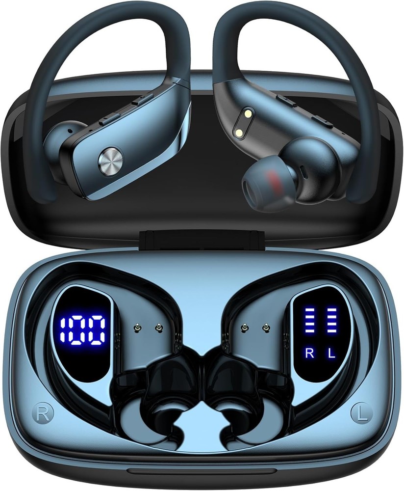 Wireless Bluetooth 5.1 Headset TWS Earphones Earbuds Stereo Headphones Ear Hook
