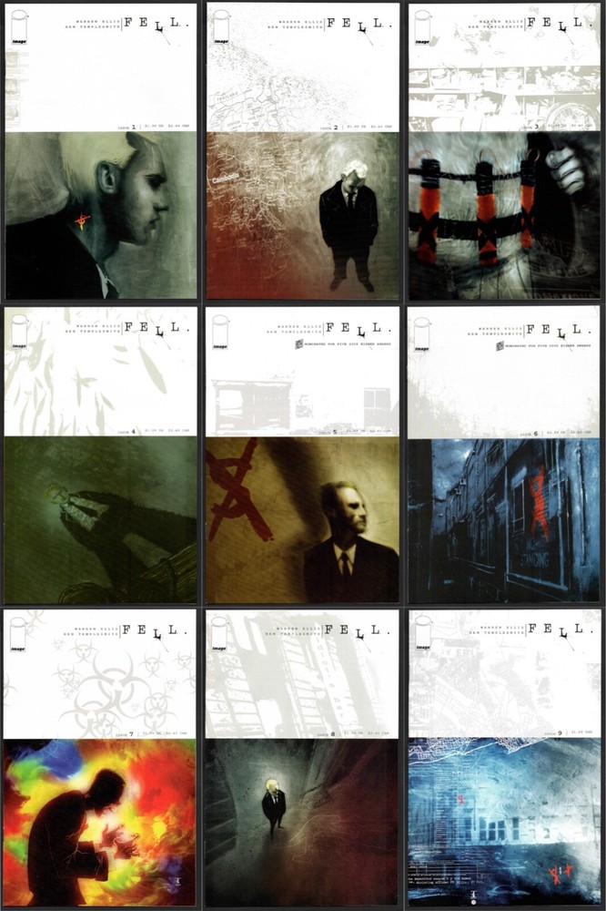 Fell 1-9 Complete Series NM Condition Image Comics 2005
