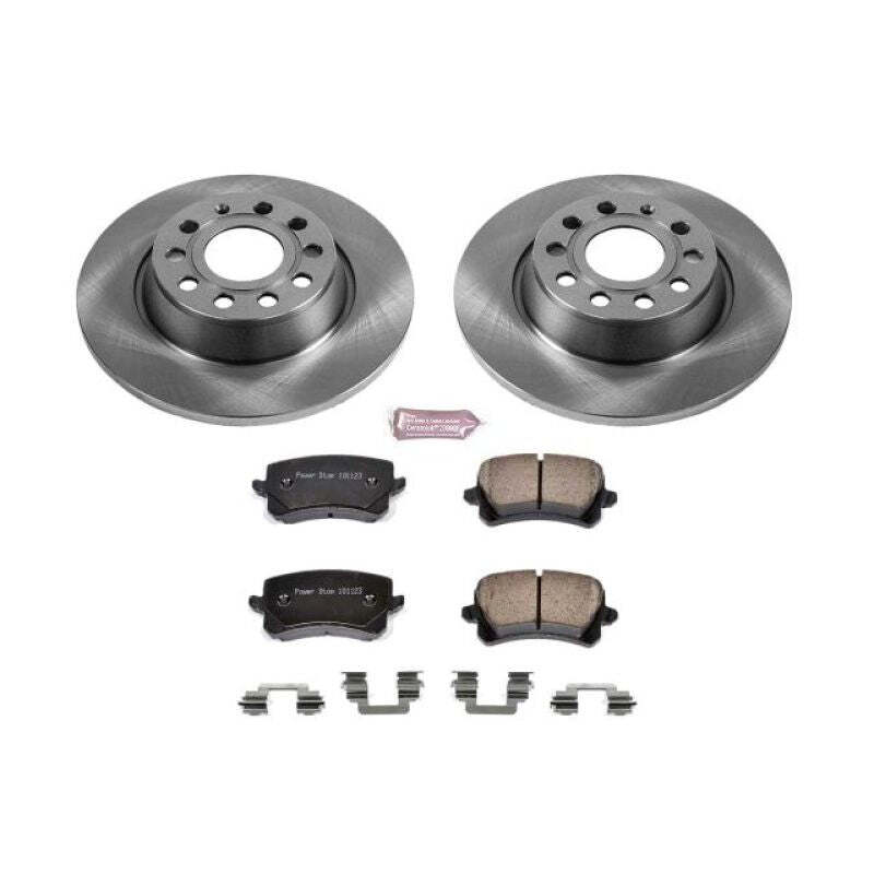Power Stop Fits 2015 Audi Q3 Rear Autospecialty Brake Kit
